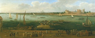 A Panoramic View of Lambeth Palace by Jan the Elder Griffier